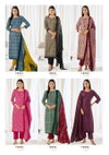 Pehnava Vol 10 By Suryajyoti Kurti With Pant Dupatta Suppliers In India